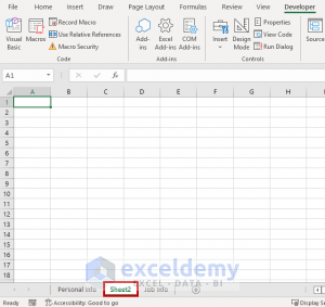 How to Add Sheet After Current One with Excel VBA (3 Variants)