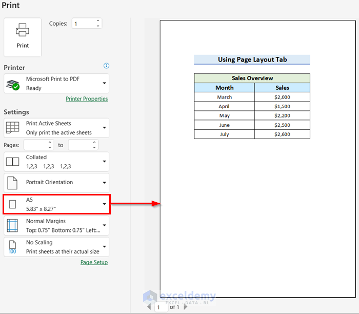 How To Add Paper Size In Excel 4 Easy Ways ExcelDemy