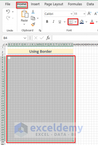 How to Draw to Scale in Excel (2 Easy Ways) - ExcelDemy