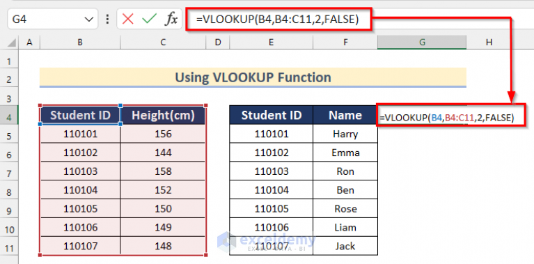 how-to-merge-two-tables-in-excel-with-common-column-5-ways