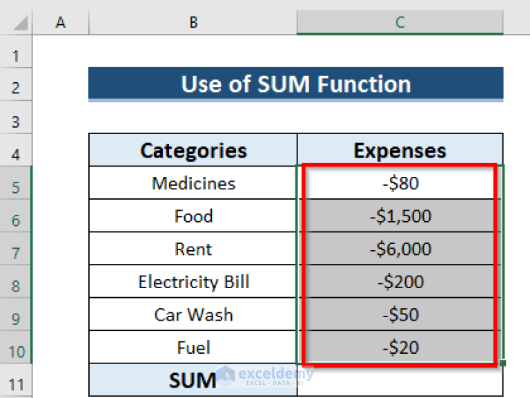 how-to-add-negative-numbers-in-excel-4-easy-ways