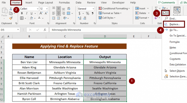 how-to-add-a-comma-between-city-and-state-in-excel-6-ways