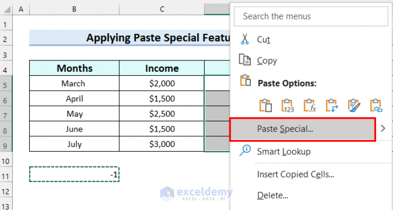 how-to-change-positive-numbers-to-negative-in-excel-6-ways