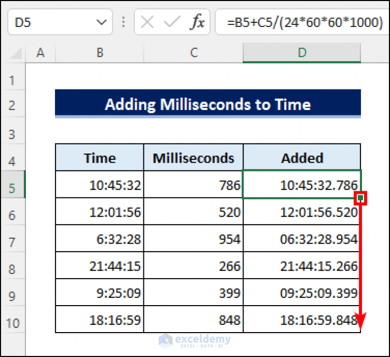 Time Strftime Format Milliseconds