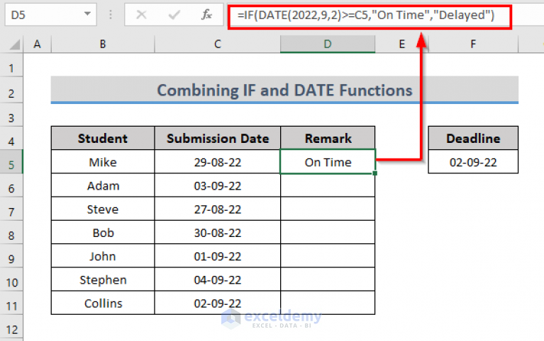 excel-formula-if-date-is-greater-than-365-days-4-ideal-examples