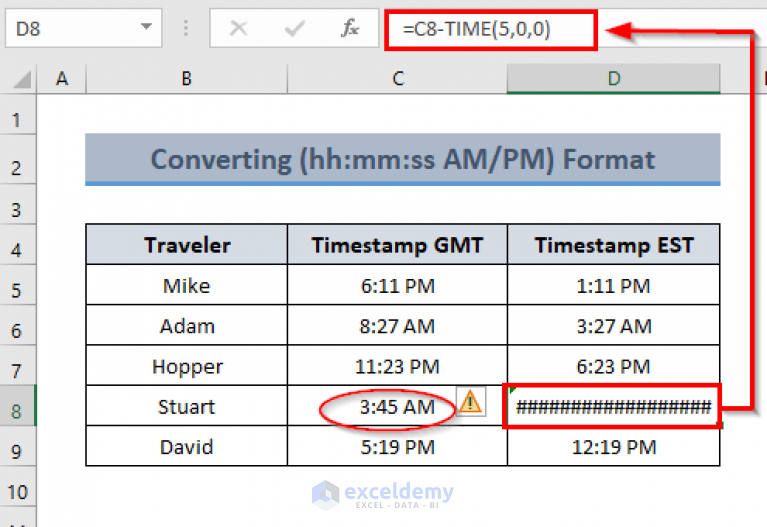 how-to-convert-gmt-to-est-in-excel-4-quick-ways-exceldemy