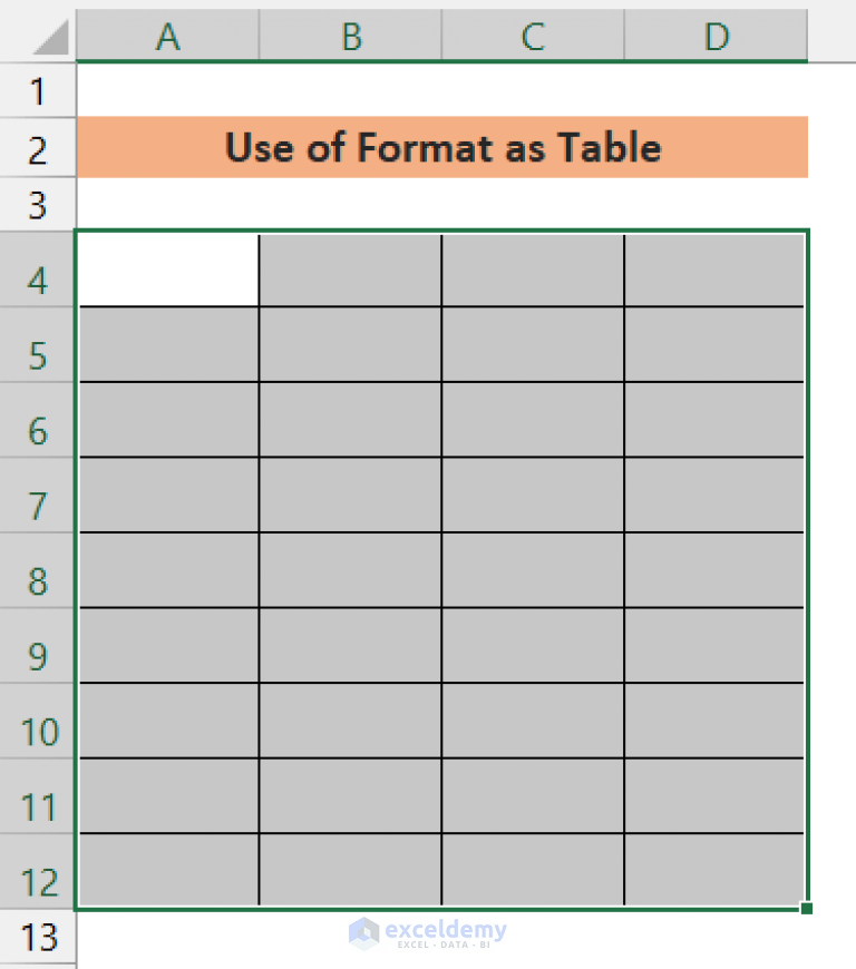 how-to-create-a-table-without-data-in-excel-2-easy-methods