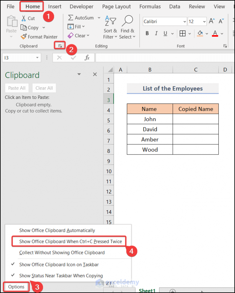 [Fixed!] CTRL C Not Working in Excel ExcelDemy