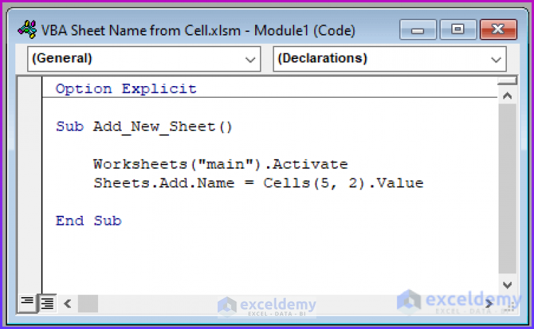 how-to-add-sheet-with-name-from-cell-using-excel-vba