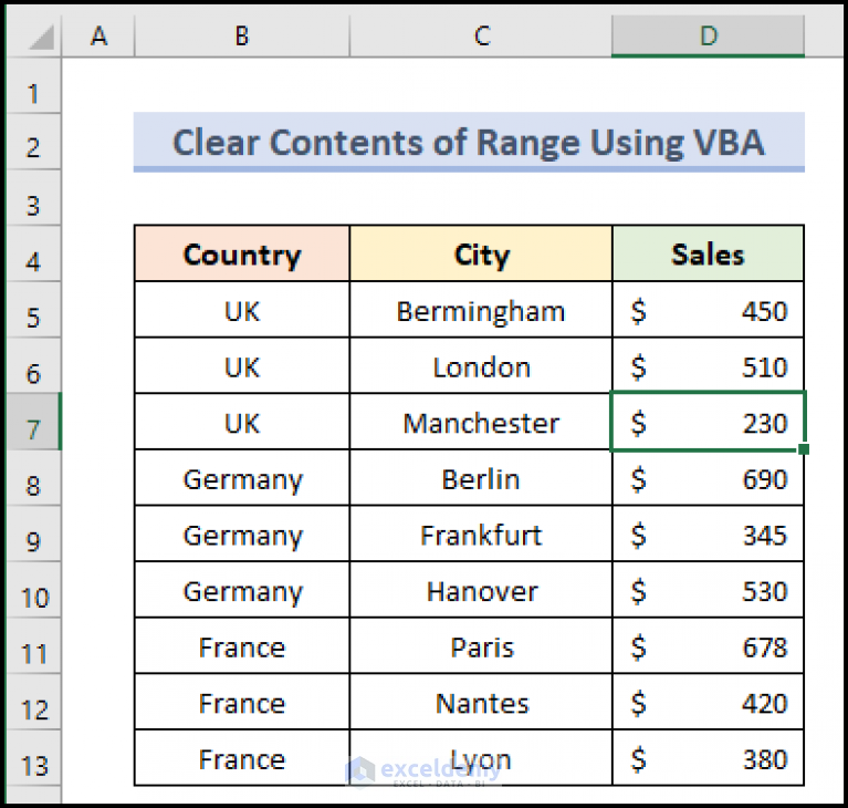 excel-vba-to-clear-contents-of-range-3-suitable-cases