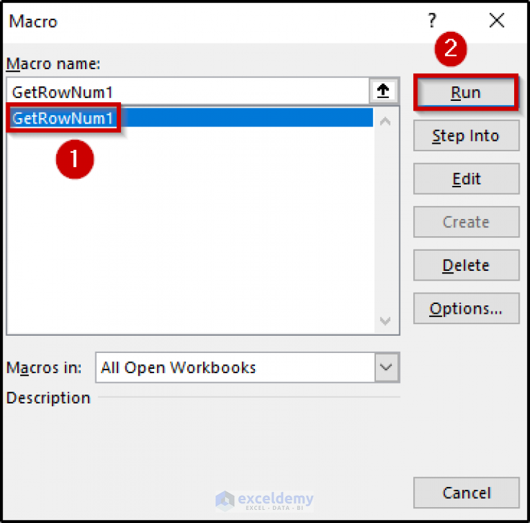 how-to-find-row-number-using-vba-in-excel-4-macros