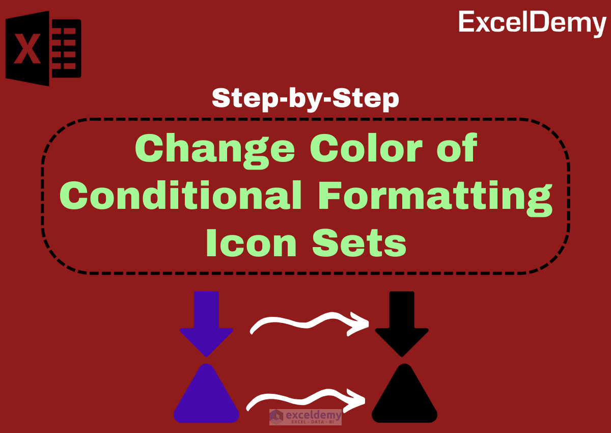 how-to-change-conditional-formatting-icon-set-color-in-excel