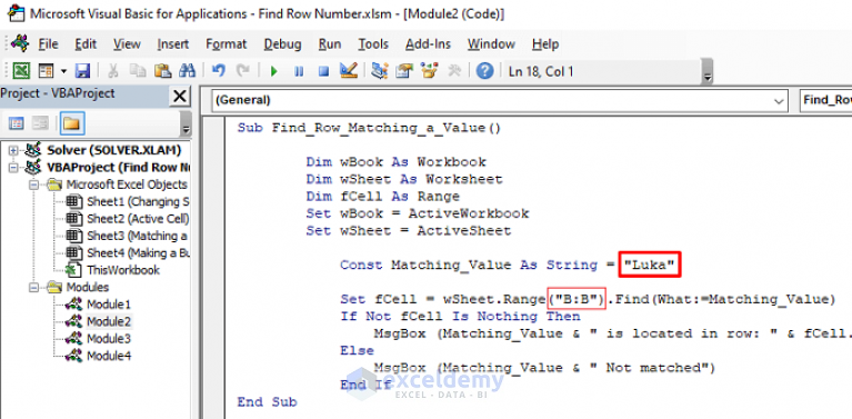 how-to-find-row-number-using-vba-in-excel-4-macros