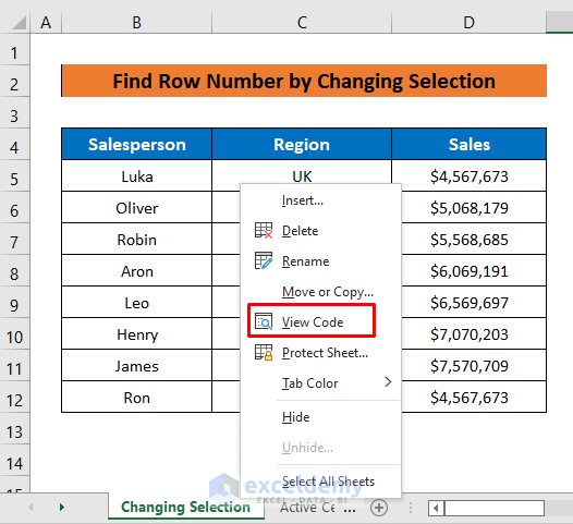 How To Find Row Number Using VBA In Excel 4 Macros 