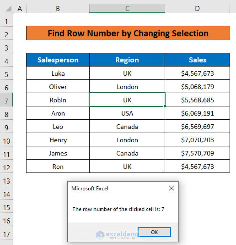 how-to-find-row-number-using-vba-in-excel-4-macros