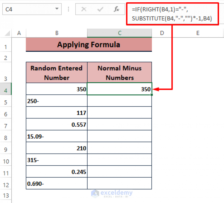 how-to-move-negative-sign-at-end-to-left-of-a-number-in-excel