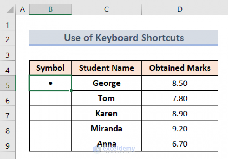 how-to-add-bullets-in-excel-cell-10-quick-ways-exceldemy