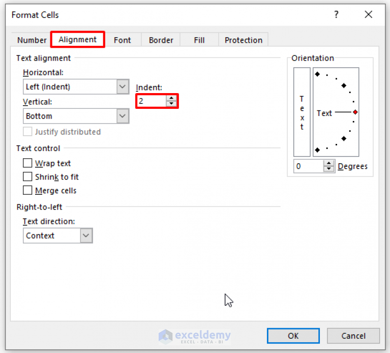 how-to-change-indent-in-excel-5-efficient-methods-exceldemy