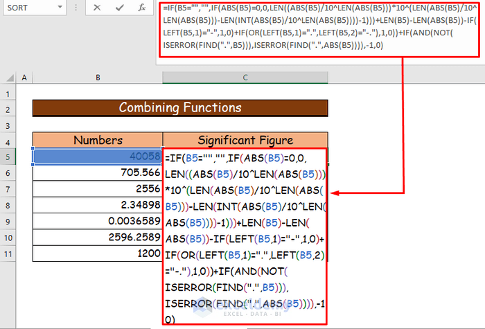 How To Count Significant Figures In Excel 2 Ways ExcelDemy