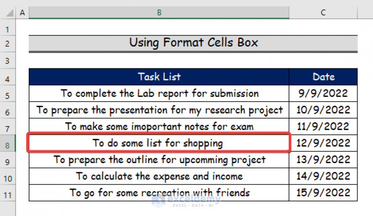 how-to-draw-a-line-through-text-in-excel-6-easy-ways