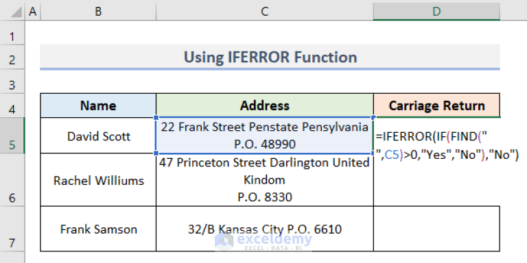 how-to-insert-carriage-return-in-excel-cell-3-simple-ways