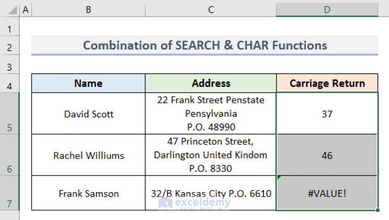 how-to-find-carriage-return-in-excel-2-easy-methods