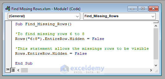 how-to-find-missing-rows-in-excel-3-easy-ways-exceldemy