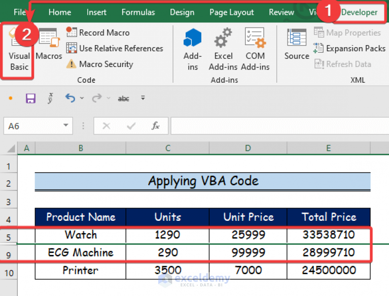 How To Find Missing Rows From Two Columns In Excel