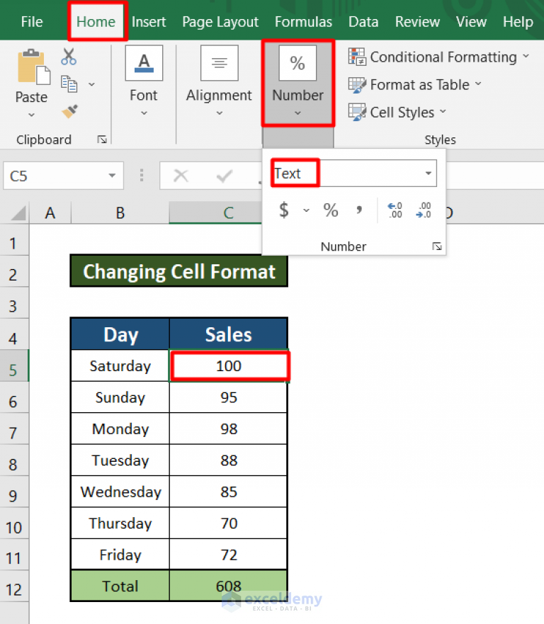 How To Fix Formula In Excel 9 Easy Methods ExcelDemy