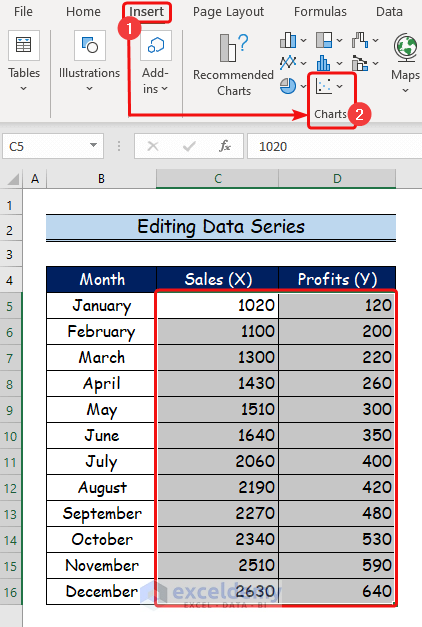 How To Flip Axis In Excel Scatter Plot