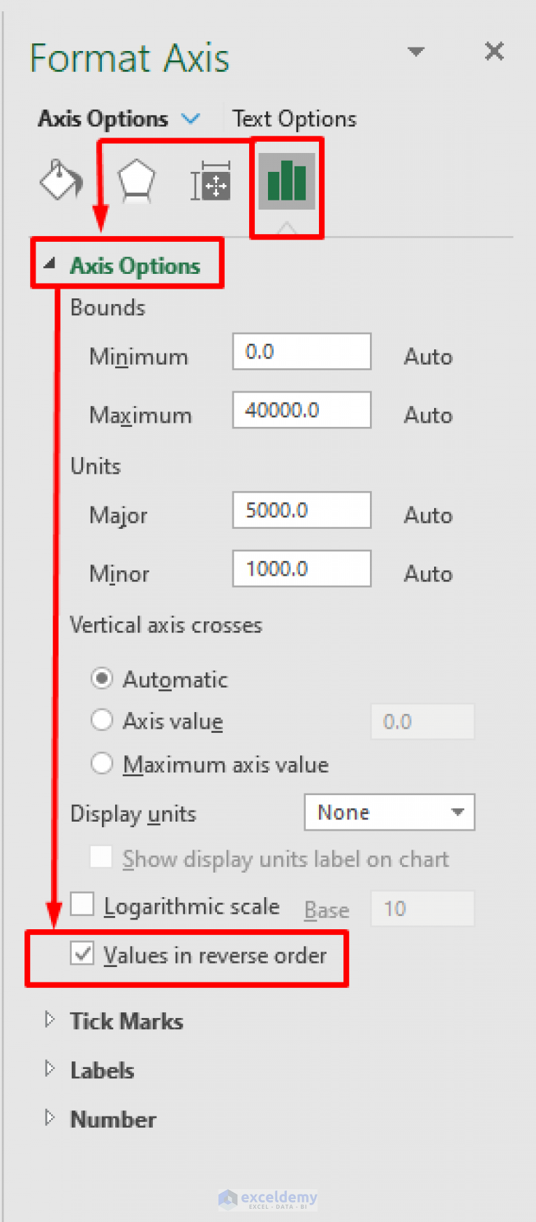 How To Flip Bar Chart In Excel 2 Easy Ways Exceldemy