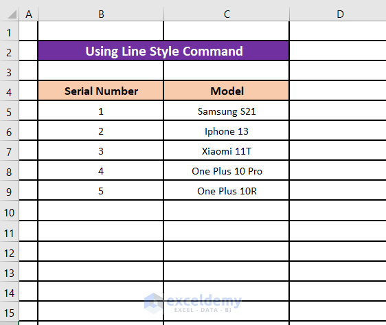 How To Make Grid Lines Thicker In Excel