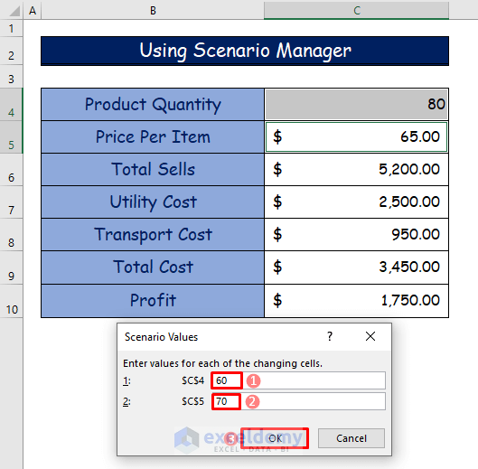 3 Examples Of Using What If Analysis In Excel - ExcelDemy