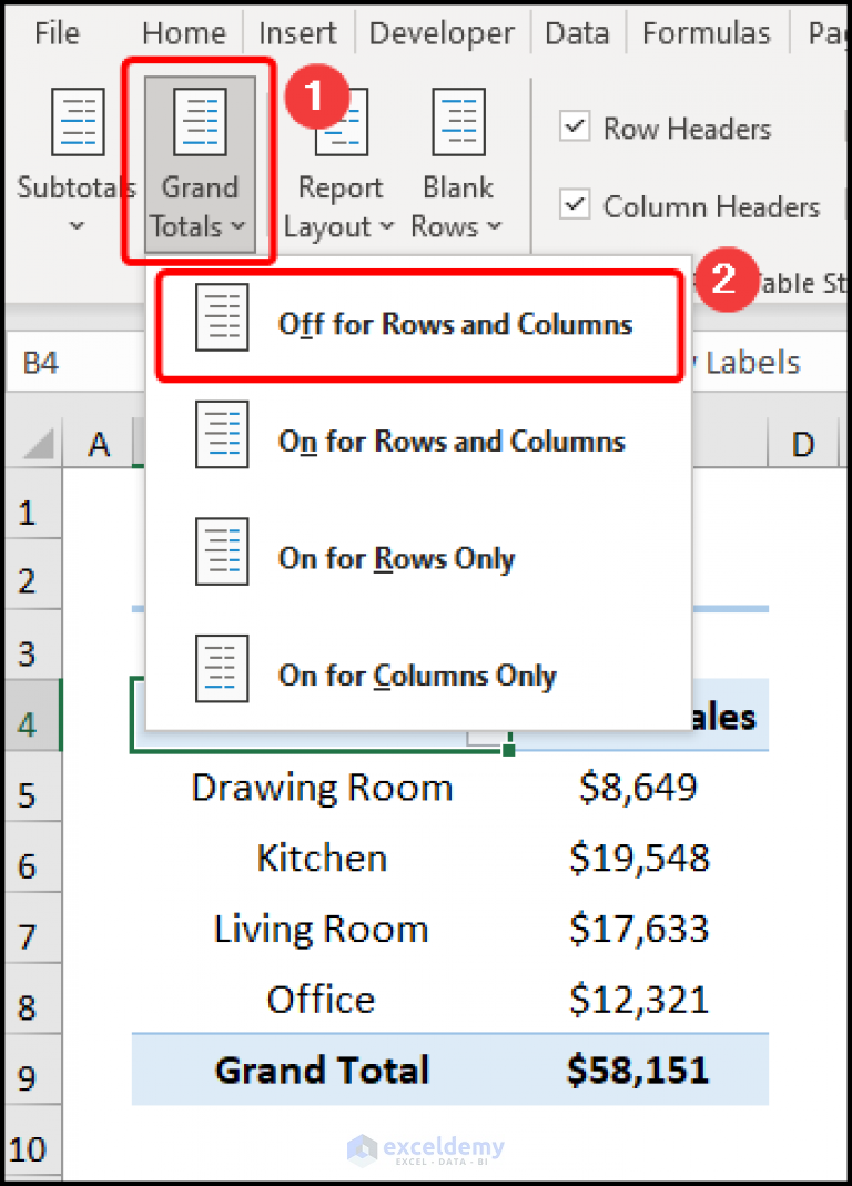 how-to-remove-grand-total-from-pivot-table-4-quick-ways