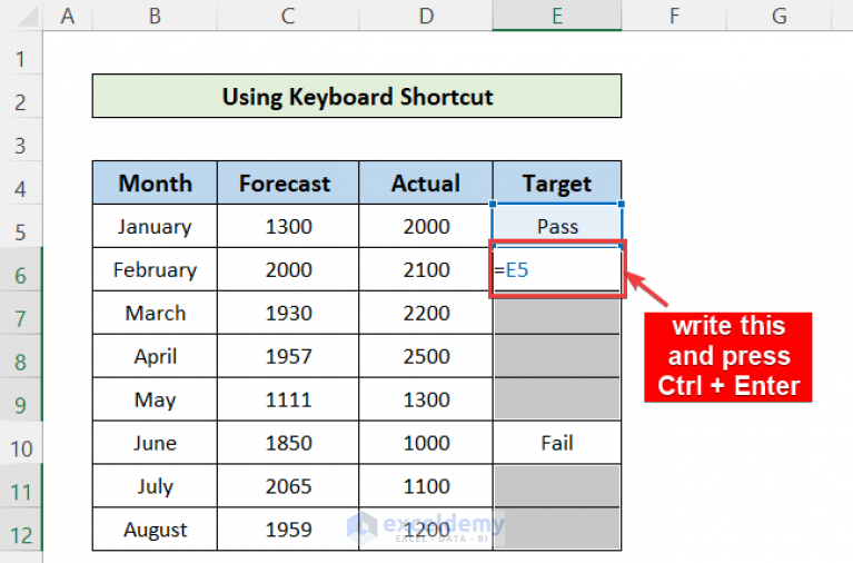 how-to-repeat-cell-values-in-excel-6-quick-methods