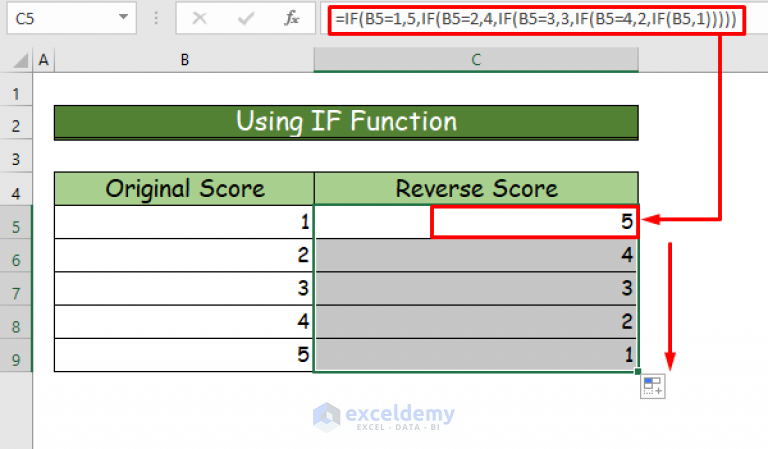 how-to-reverse-score-in-excel-4-easy-ways-exceldemy