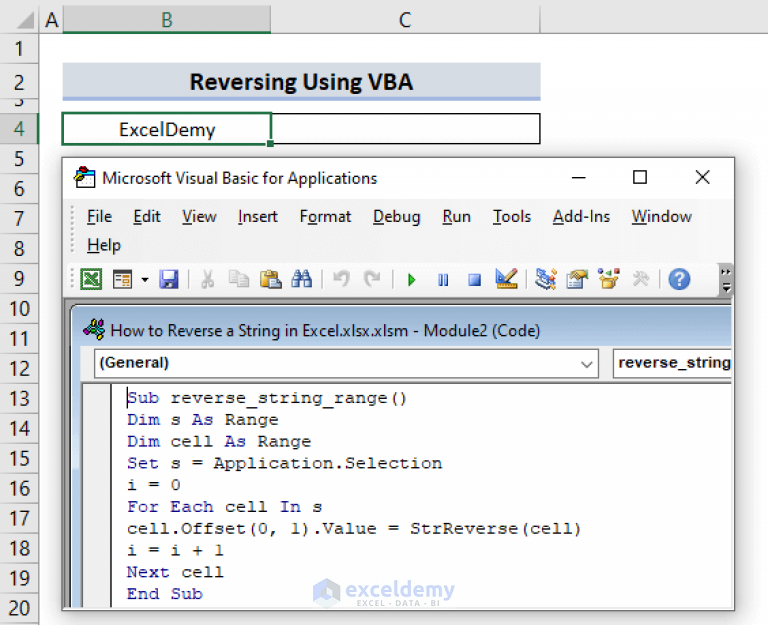 how-to-reverse-a-string-in-excel-3-suitable-ways-exceldemy