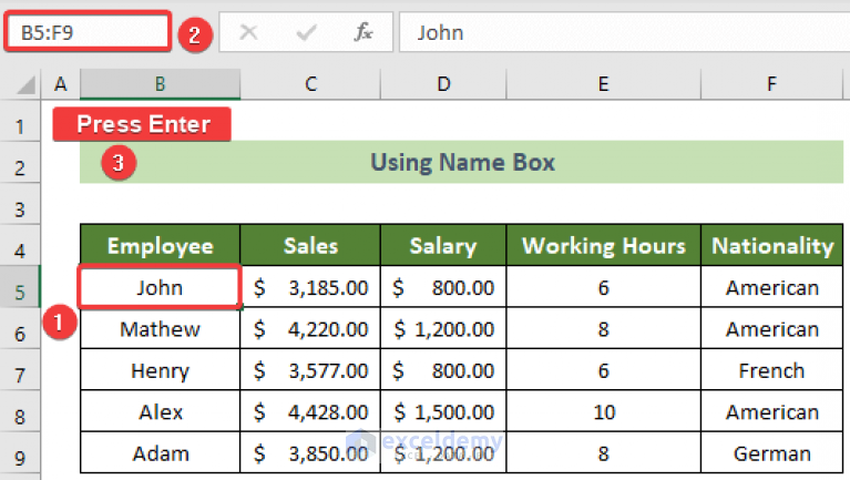 how-to-select-large-data-in-excel-without-dragging-5-easy-ways