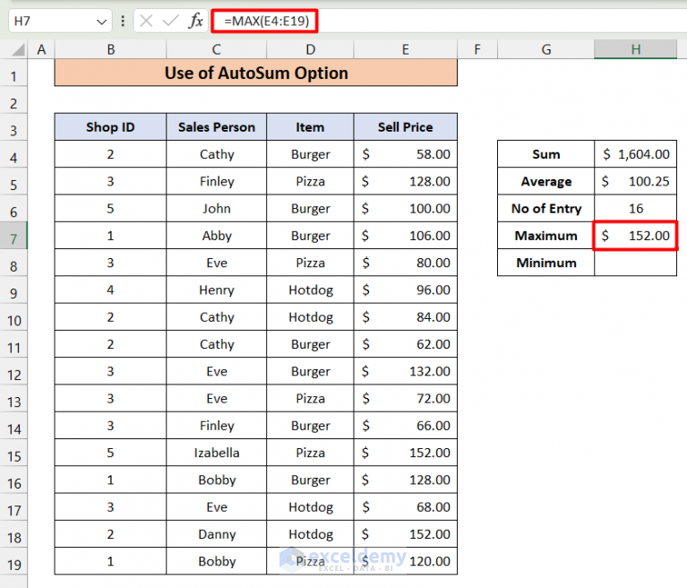 How To Summarize Data In Excel From Different Sheets