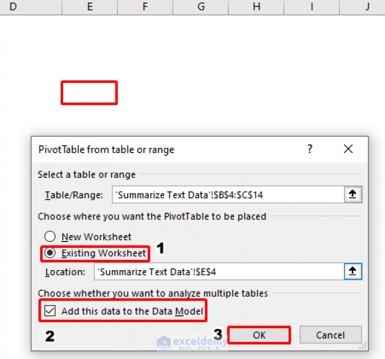 how-to-summarize-text-data-in-excel-with-easy-steps