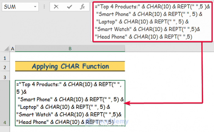 How To Insert Tab In Excel Cell 4 Easy Ways ExcelDemy