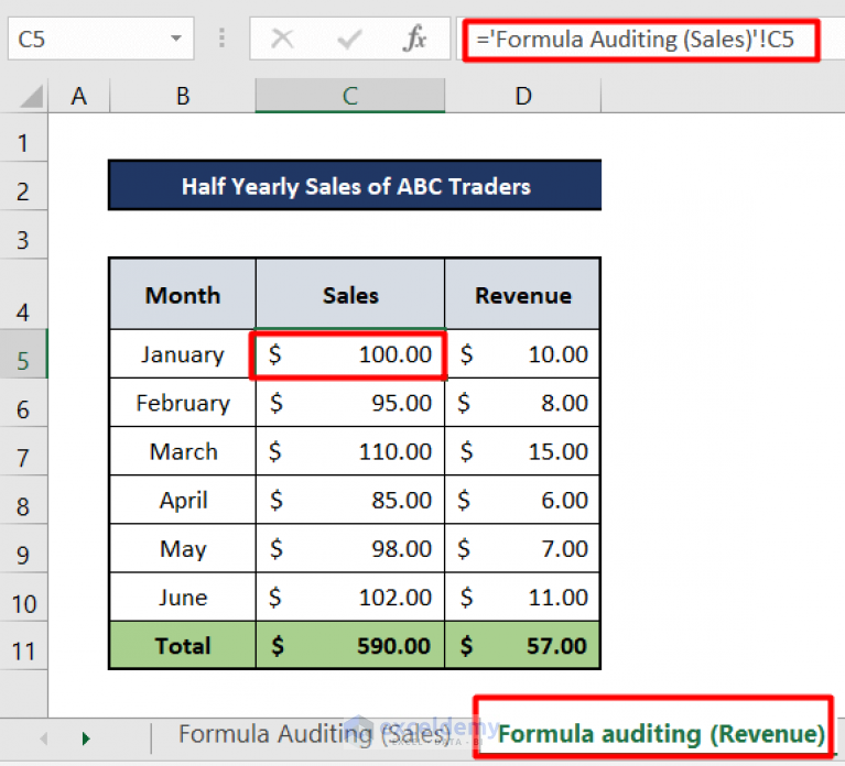 How to Trace Dependents in Excel (2 Easy Methods) - ExcelDemy