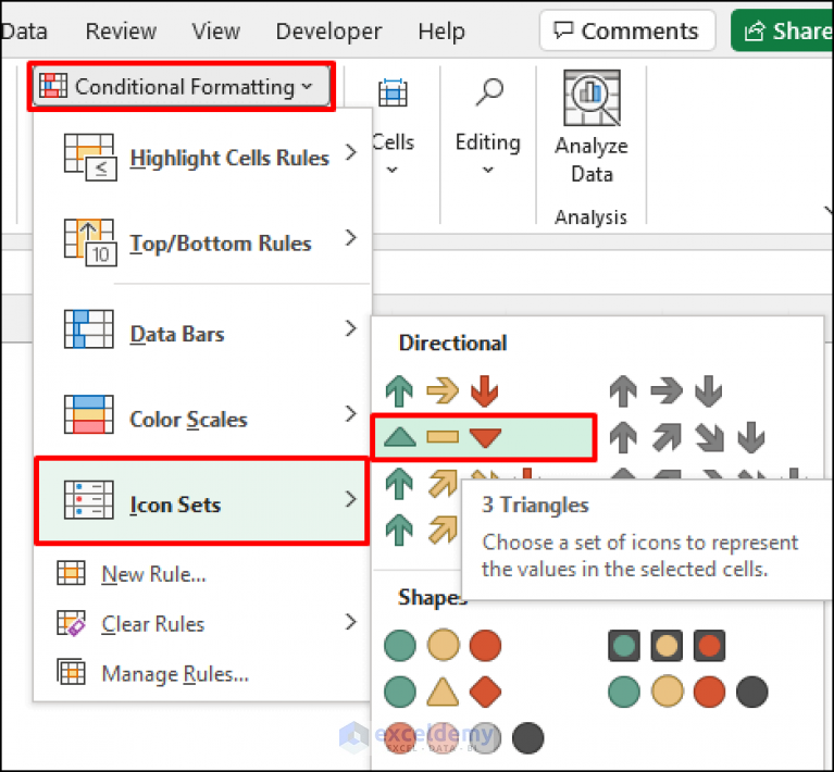 how-to-add-trend-arrows-in-excel-3-suitable-ways-exceldemy