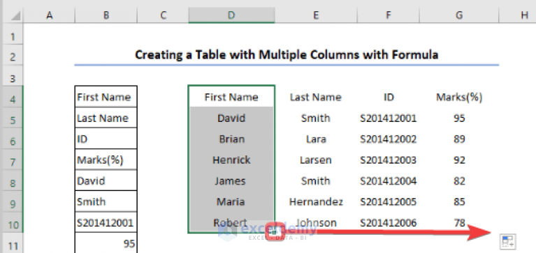 how-to-create-a-table-in-excel-with-multiple-columns-exceldemy