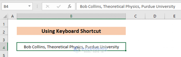 How To Put Carriage Return In Excel Cell Mac