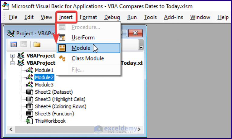 how-to-compare-dates-to-today-with-excel-vba-3-easy-ways