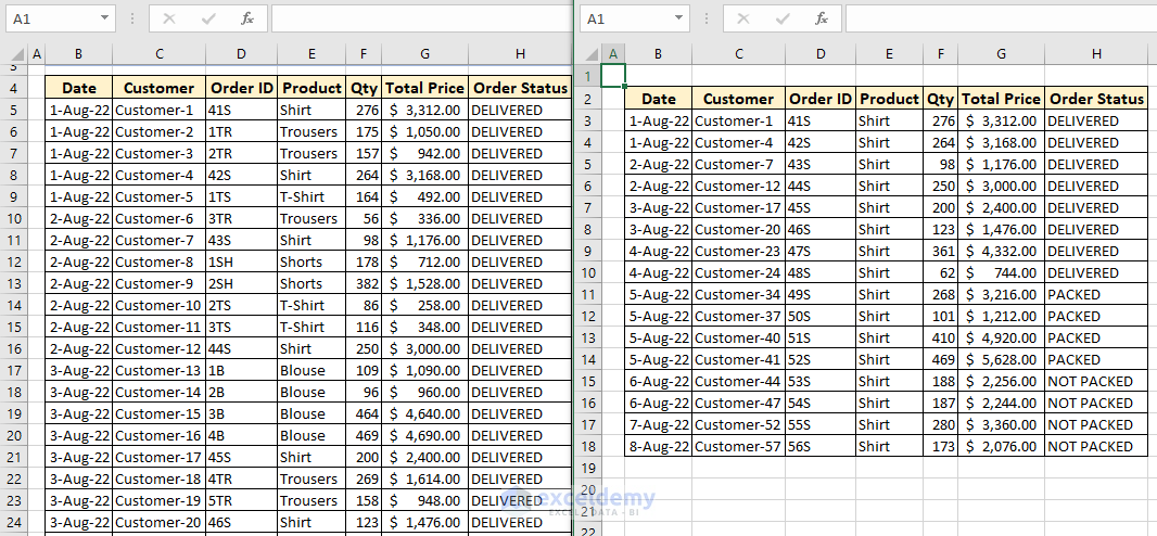 Add Data From Multiple Excel Sheets