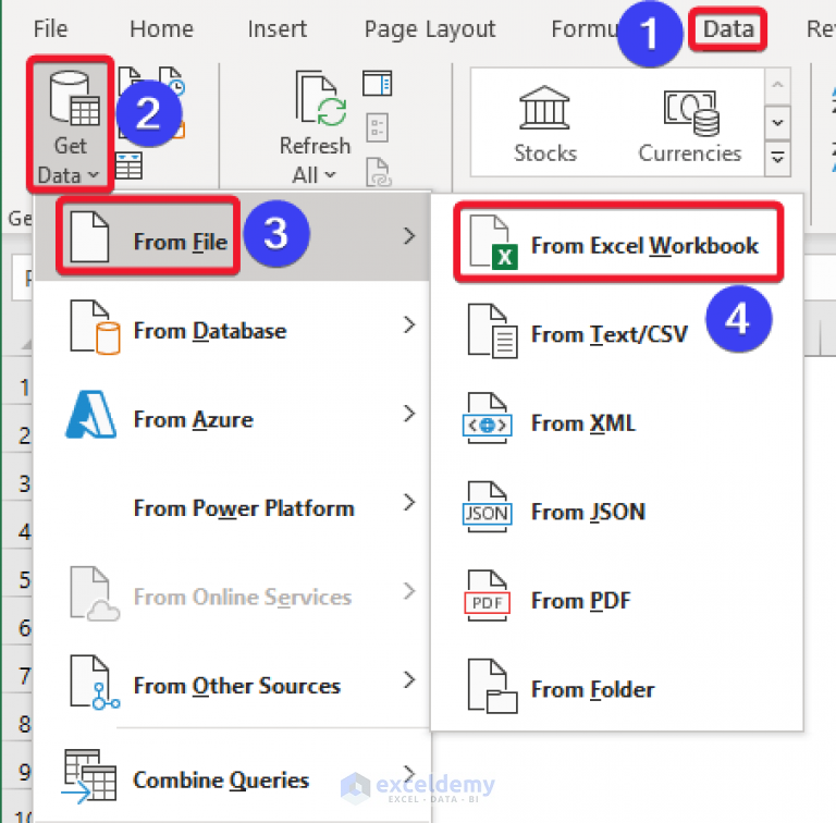 how-to-merge-sheets-in-excel-javatpoint