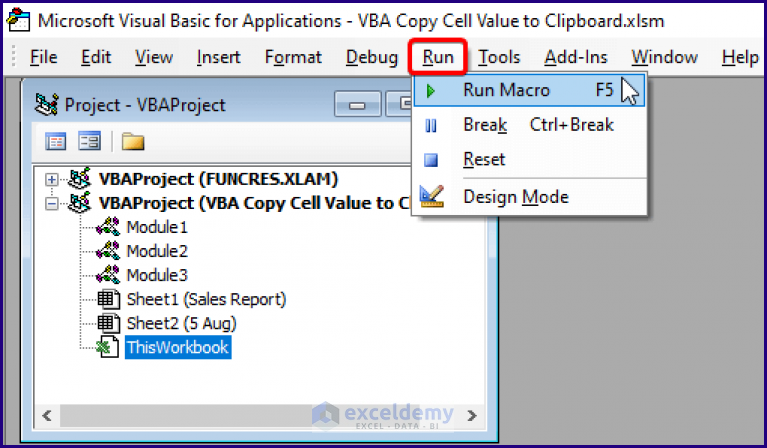 Excel Vba Copy Cell Value From Another Worksheet