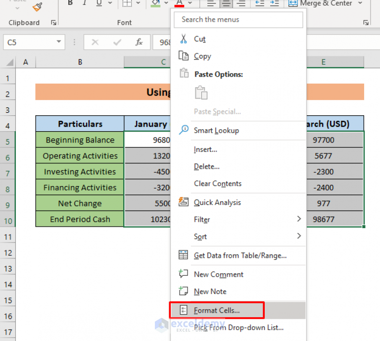 how-to-show-negative-numbers-in-excel-4-quick-tricks